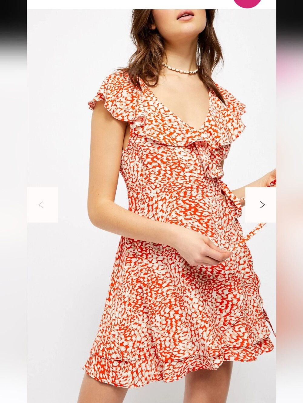 #20. Freepeople French Quarter Wrap Mini Dress